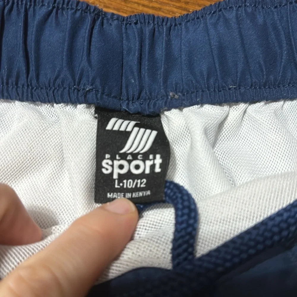 Place Sport Boys Swim Trunks, Sharks, Sz L (10/12)